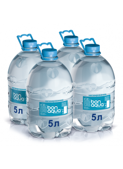 BonAqua Вода питьевая негазированная 5л