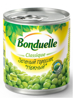 Горошек Bonduelle зеленый 200 г