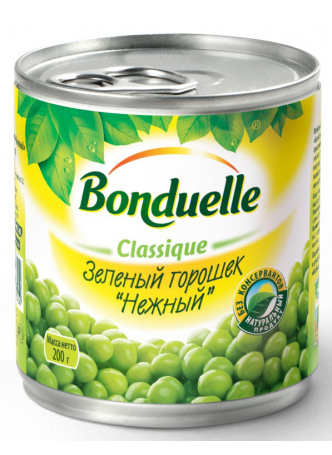 Горошек Bonduelle зеленый 200 г оптом