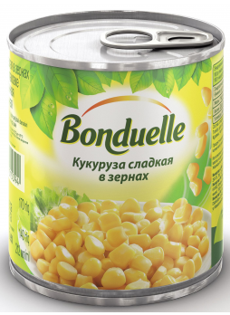 Кукуруза Bonduelle сладкая в зернах 170 г