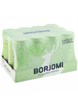 Напиток Borjomi Flavored Water Лайм-Кориандр без сахара 330 мл