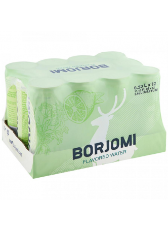 Напиток Borjomi Flavored Water Лайм-Кориандр без сахара 330 мл оптом