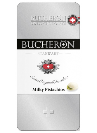 BUCHERON Шоколад молочный с фисташками 100г оптом