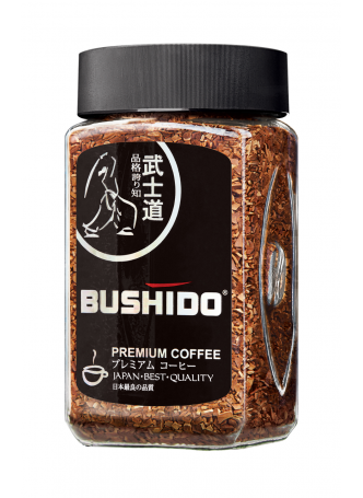 BUSHIDO Кофе растворимый сублимированный Black Katana 100г оптом