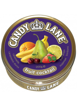Леденцы CANDY LANE фруктовый коктейль, 200г