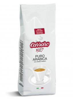 Кофе в зернах Carraro Arabica 100% зерно 500 г
