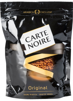 CARTE NOIRE Кофе растворимый сублимированный Original 75г