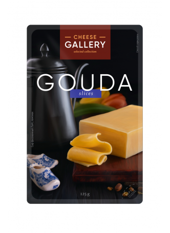Сыр Cheese Gallery Гауда слайс, 125г оптом