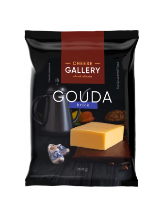 Сыр Cheese Gallery Гауда кусок, 200г оптом