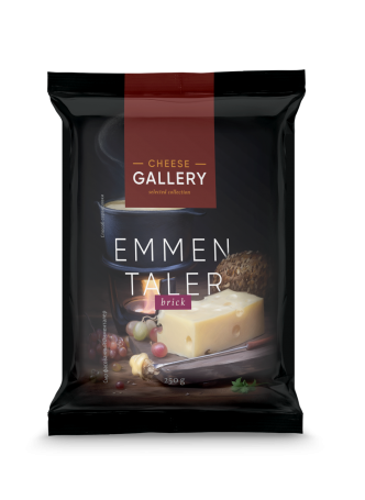 Сыр полутвердый Cheese Gallery Emmentaler 45%, 250г