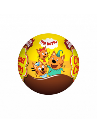 Шоколадный шар Chupa Chups с игрушкой внутри, 20г оптом