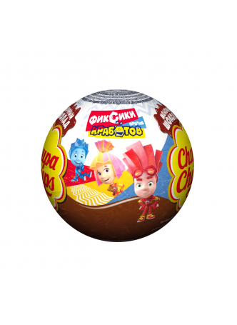 Шоколадный шар Chupa Chups с игрушкой внутри, "Фиксики", 20г оптом