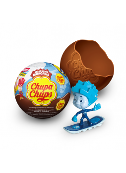 Шоколадный шар Chupa Chups с игрушкой внутри, &quot;Фиксики&quot;, 20г
