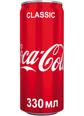 Газированный напиток Coca-Cola 0,33л