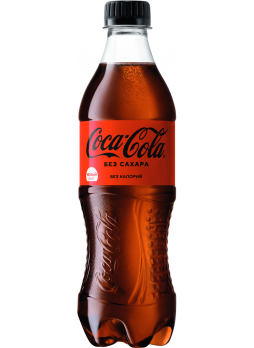 Газированный напиток Coca-Cola Zero 0,5л