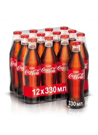 Газированный напиток Coca-Cola Classic 0,330 л оптом