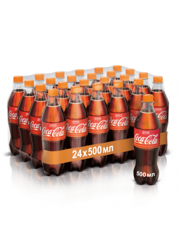 Напиток газированный Coca-Cola апельсин, 0,5л