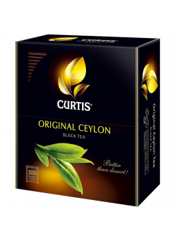 Чай CURTIS Original Ceylon Tea цейлонский черный, 100х2г