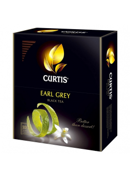 Чай CURTIS Earl Grey черный, 100х2г