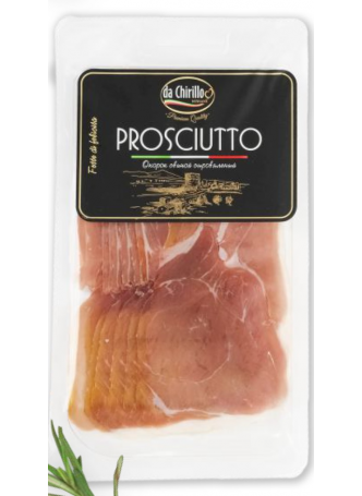 Мясной продукт DA CHIRILLO Прошутто свинина сыровяленый охлажденный, 70 г оптом
