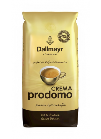 Dallmayr Кофе в зернах натуральный жареный Crema d\'Oro 1кг оптом