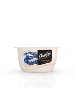 Даниссимо йогурт творожный с черникой, 130г