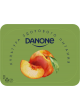 Йогурт DANONE персиковый 2,9%, 110г оптом