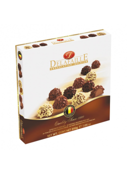 Ассорти шоколадных конфет в обсыпке Delafaille, 200г