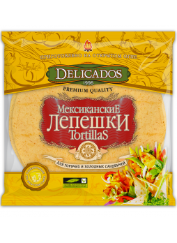 Тортилья DELICADOS с сыром, 400г