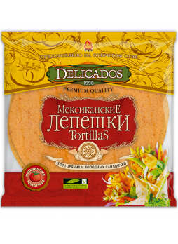 Тортилья DELICADOS с томатом, 400г