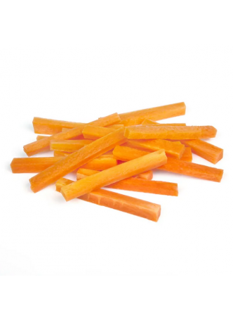 Морковь очищенная брусочки 5*5см 5кг оптом