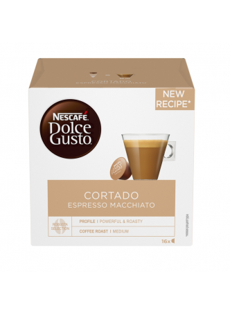 Кофе в капсулах Nescafe Dolce Gusto Cortado (Кортадо), 16 капсул оптом