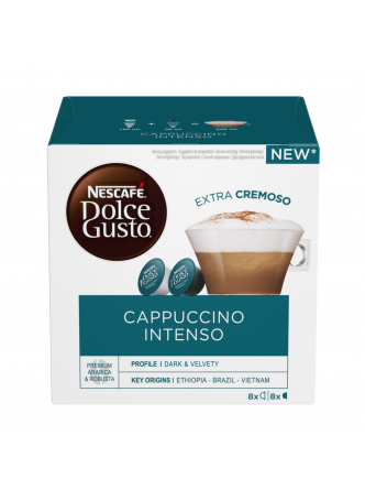 Кофе в капсулах Nescafe Dolce Gusto Cappuccino Intenso, 16 капсул оптом