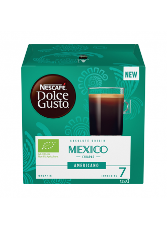 NESCAF? Dolce Gusto Американо Мексика, кофе в капсулах, 12 порций (12 капсул) оптом