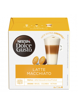 Кофе в капсулах Nescafe Dolce Gusto Latte Macchiato, 16 капсул
