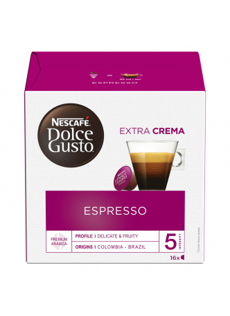 Кофе в капсулах Nescafe Dolce Gusto Espresso 16шт оптом