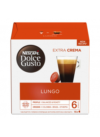 Кофе в капсулах Nescafe Dolce Gusto Lungo 16 шт оптом