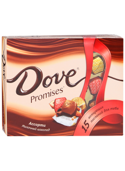 Dove Конфеты шоколадные ассорти Promises 118г