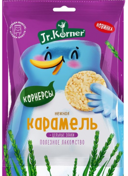 Мини-хлебцы DR. KORNER рисовые карамельные