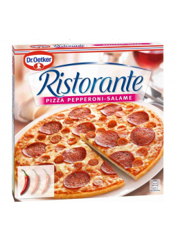 Пицца Dr.Oetker Ristorante пепперони-салями, 320г