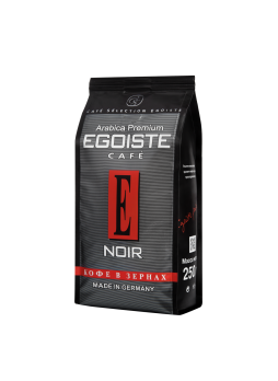 EGOISTE Кофе натуральный жареный в зернах Noir 250г
