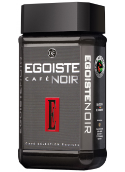 EGOISTE Кофе растворимый сублимированный NOIR 100г