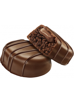 Кексы Eti Adicto Intense mini с кремом в шоколадной глазури 144 г