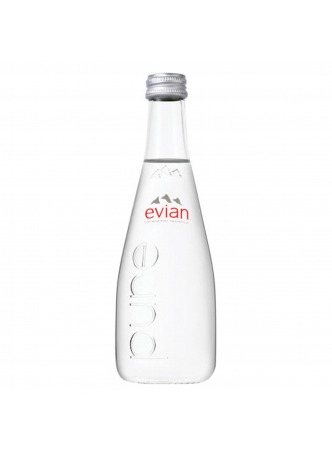Вода EVIAN минеральная столовая/питьевая негазированная стекло, 0,33л оптом