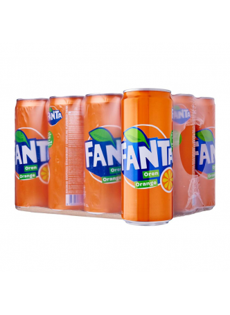 Газированный напиток Fanta апельсин 0,33 л оптом