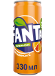 Газированный напиток Fanta апельсин 0,33 л оптом