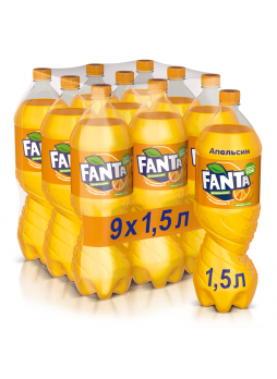Газированный напиток FANTA, 1,5л