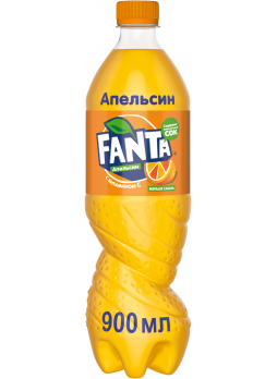 Газированный напиток Fanta Апельсин 0,9л