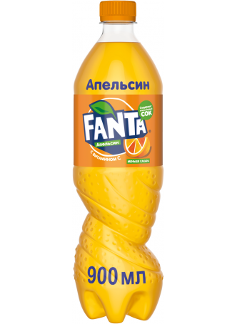Газированный напиток Fanta Апельсин 0,9л оптом