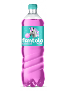 Газированный напиток FANTOLA Bubble Gum, 1 л